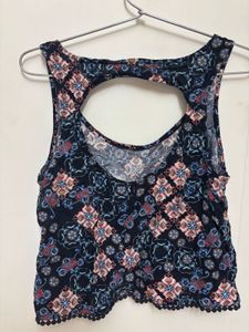 Multi Color Crop Top