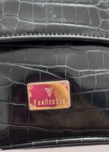 Chic Croc Embossed Shoulder Bag