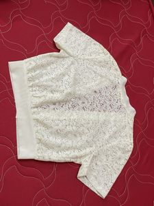 Elegant Lace Bolero Jacket