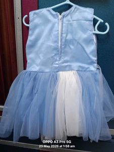 Beautiful White Tulle Baby Dress