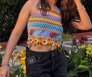 Boho Crochet Crop Top