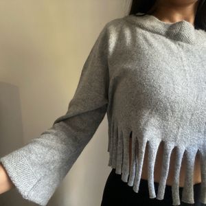 M&S Pure Cashmere Wool Crop Sweater