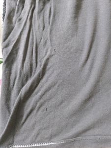 Gray Tank with Green Graphic