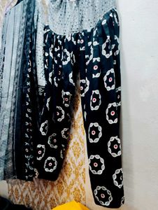 Designer Crap Kurta Salwar With Dupatta