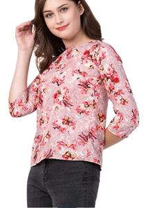 Short floral top