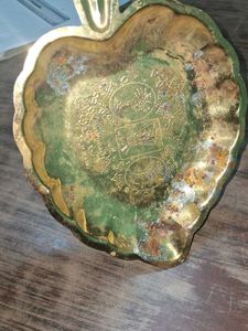 Vintage Heart-Shaped Trinket Dish
