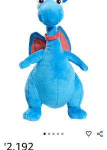 Collectible Cute Blue Dragon Plush Toy