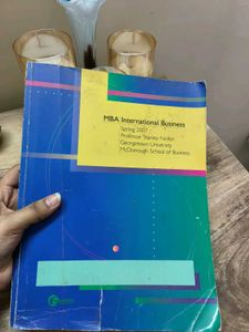 MBA International Business Textbook