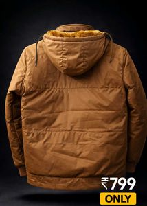 Stylish Tan Men's Casual Jacket | L, XL, XXL