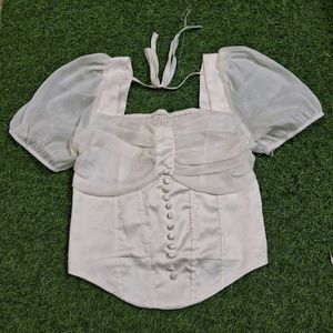 corset shape top