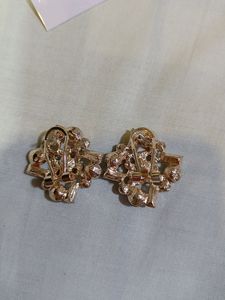 Colouring Diamond Studs Earings