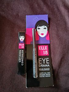 Elle 18 Eye Drama Kajal & Concealer