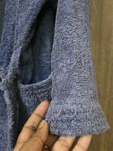Cozy Blue Robe for Lounging