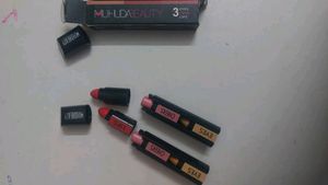 Combo Of HUDA 3 Ehyes Cheeks lips