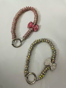 Sparkling Bow phone and bag charm