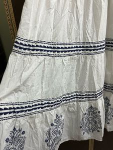 White Embroidered Kurta