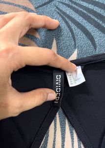 H&amp;M Stylish Black Wrap Top