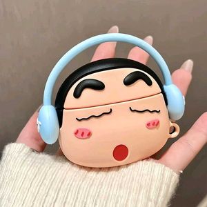 Shin-chan Silicone AirPod Case - Pro 3 - Blue
