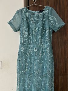 Elegant Sequin Embellished Gown