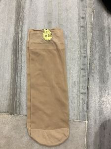 Sheer Nude Ankle Socks