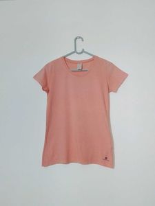 Peach Gym & Casual Tee