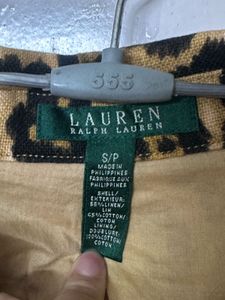 Ralph Lauren Leopard Print Jacket