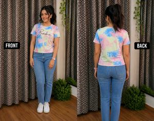 "Babe" T-Shirt 🌈 Pastel Tie Dye Babe Pri