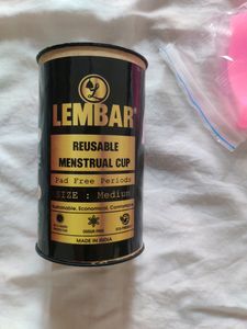 Reusable Menstrual Cup - (Medium) Size With Box Ul
