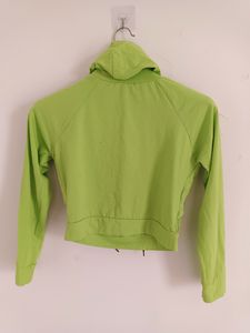 Women Green Crop Top