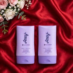 Arey Fluid Soothing Sunscreen pack of 2