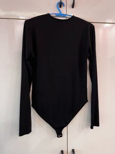 Black Long Sleeve Bodysuit