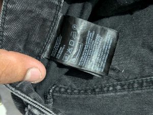 H&amp;M Men's Wide Leg Washed Jeans