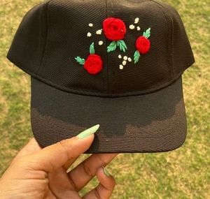 Hand Embroidered Cap