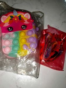Unicorn Pop-It Pouch 1