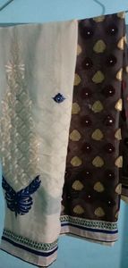 Sarees with work