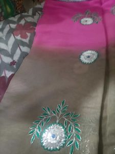 Elegant Blue shaded Saree