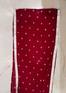 Elegant Maroon Embroidered Kurta