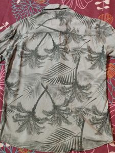 Men's Palm Tree Print Shirt