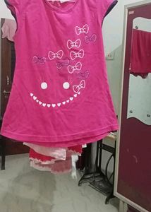 Skirt Top Set