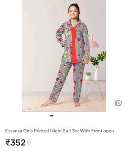 Girls Night Dress Size:M