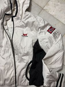 Helly Hansen White &amp; Black Track Jacket