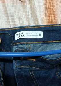 ZARA Dark Blue Denim Jeans