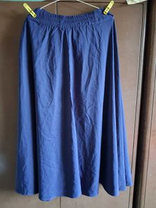 Chic Navy Midi Skirt