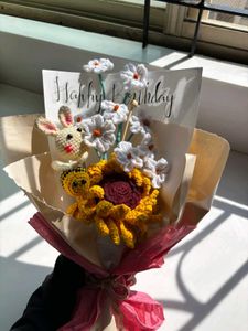 Crochet Birthday Bouquet