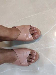 Chic Pink Slide Sandals