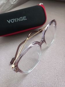 Voyage Blue Light Purple Oversized  Glasses Women.