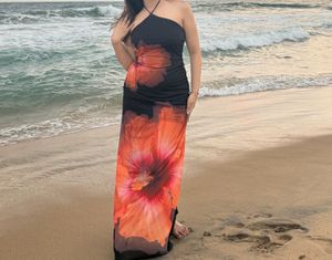 mermaid inspired maxi dress