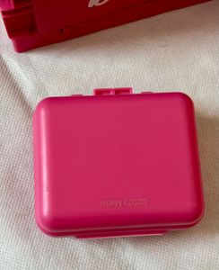 Miniso Barbie pill container