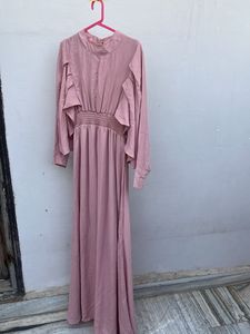 Size L pink maxi dress
