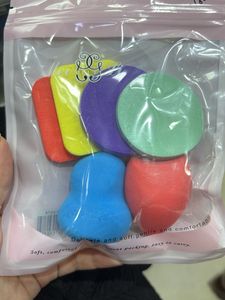 Colorful Makeup Sponges Set